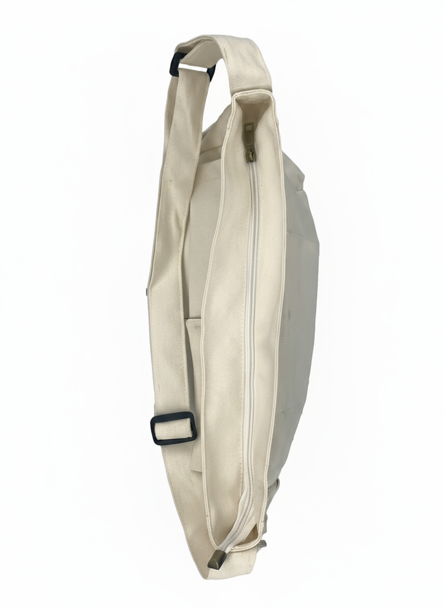 White Messenger Bag