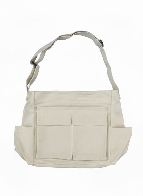 White Messenger Bag