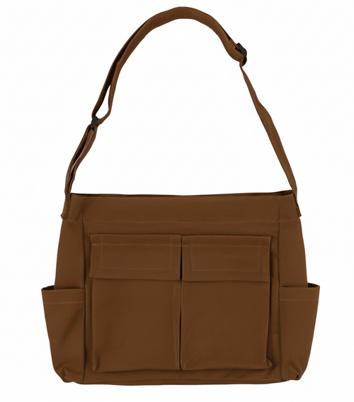 Brown Messenger Bag