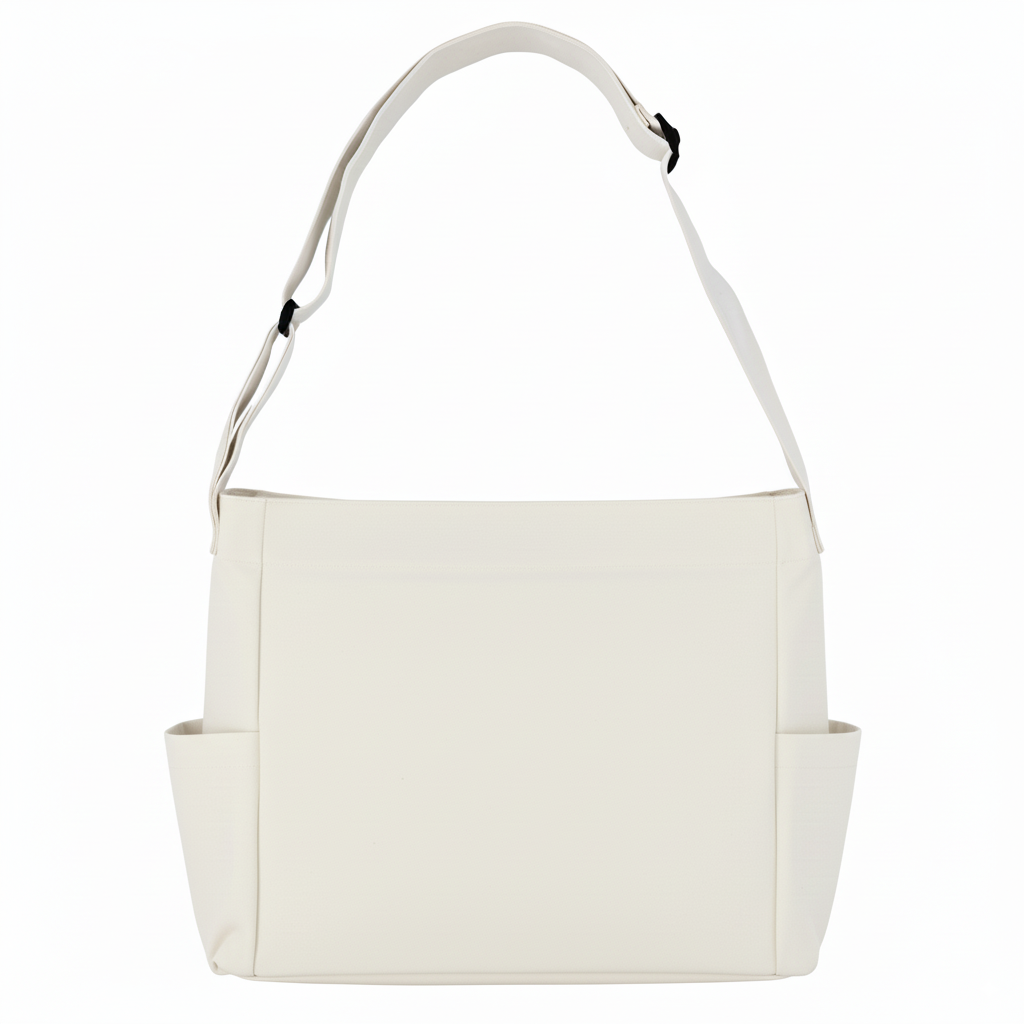 White Messenger Bag