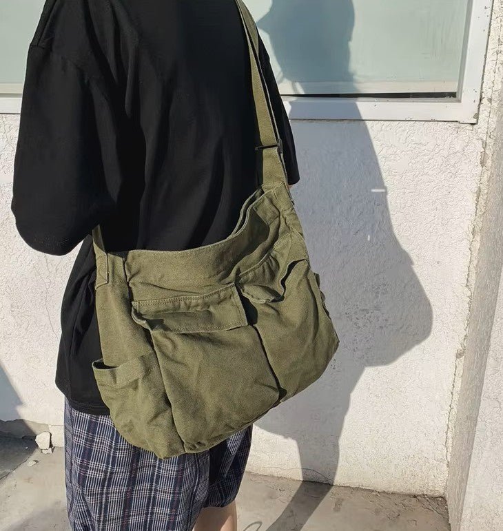 Olive Green Messenger bag